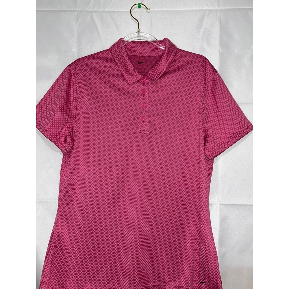 Nike Women's Dri-Fit Victory Textured Golf Polo Shirt Athletic Performance
